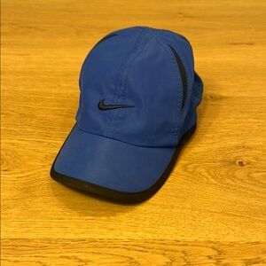 Nike Kids Blue Hat with Black Accents
